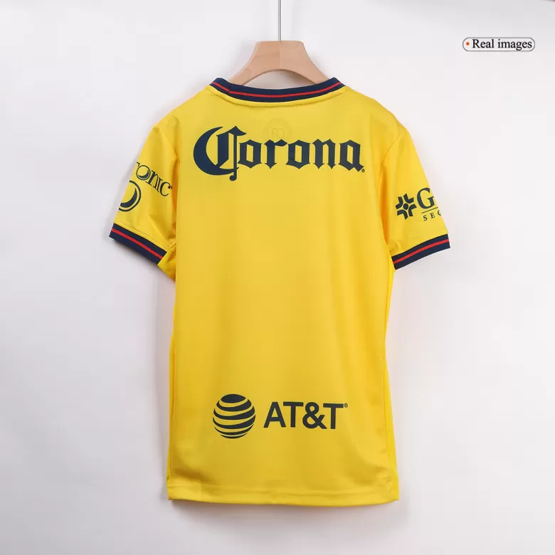 Club America Home Soccer Jersey Kit 2024/25 Kids(Jersey+Shorts) - gojersey