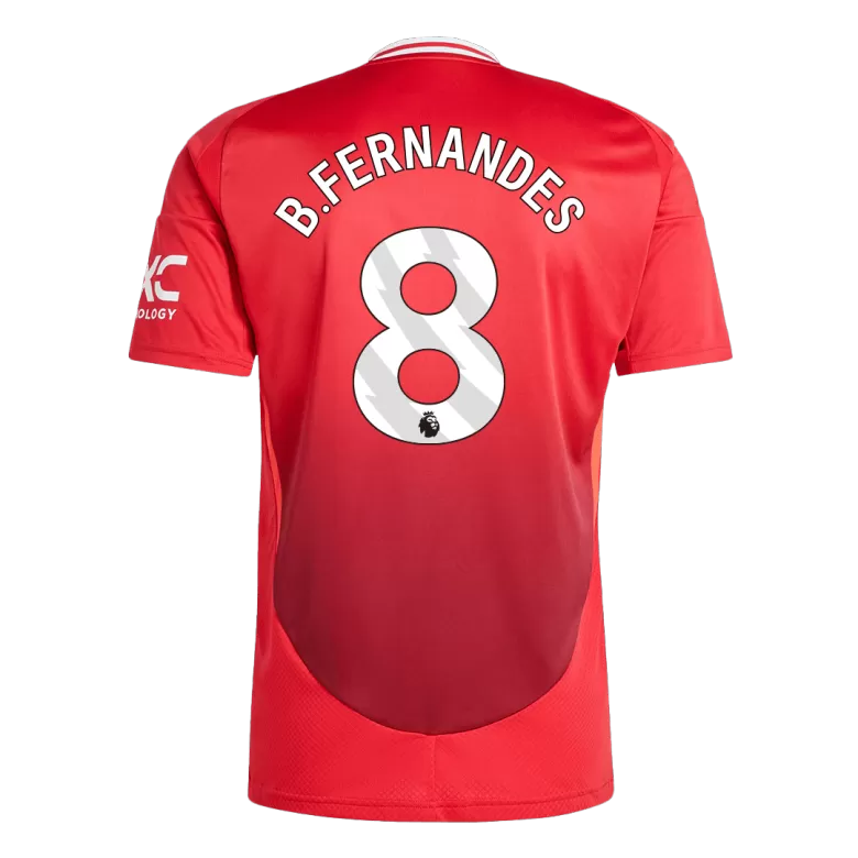 Manchester United B.FERNANDES #8 Home Jersey 2024/25 - gojersey