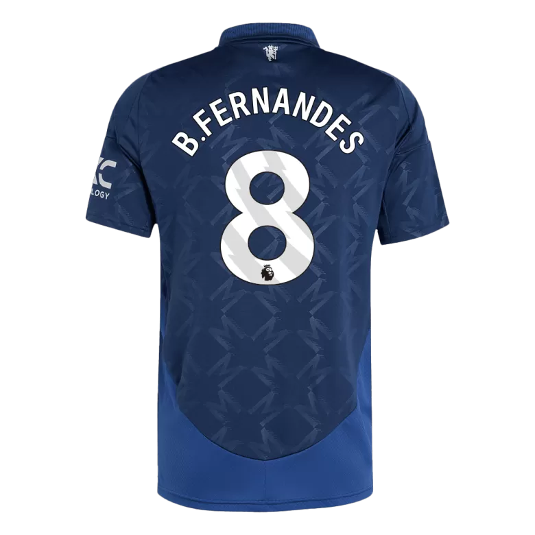 Manchester United B.FERNANDES #8 Away Soccer Jersey 2024/25 - gojersey