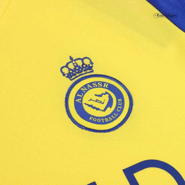 Al Nassr RONALDO #7 Home Soccer Jersey Kit 2024/25 Kids(Jersey+Shorts+Socks) - gojersey