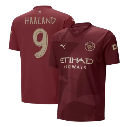 Manchester City HAALAND #9 Third Away Soccer Jersey 2024/25 - UCL Edition - gojersey