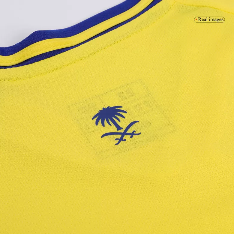 Al Nassr RONALDO #7 Home Soccer Jersey Kit 2024/25 Kids(Jersey+Shorts) - gojersey