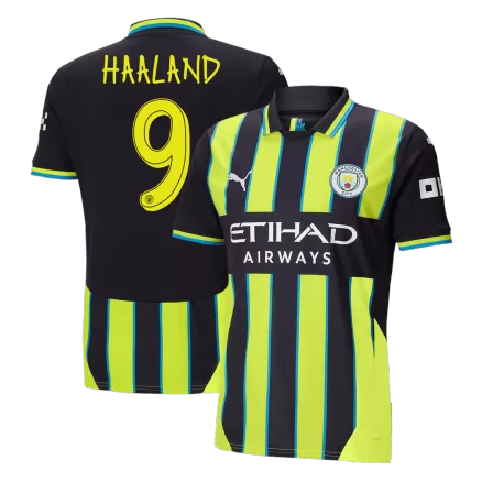 Manchester City HAALAND #9 Away Soccer Jersey 2024/25 - UCL Edition - gojersey