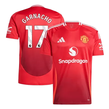 Manchester United GARNACHO #17 Home Jersey 2024/25 - gojersey