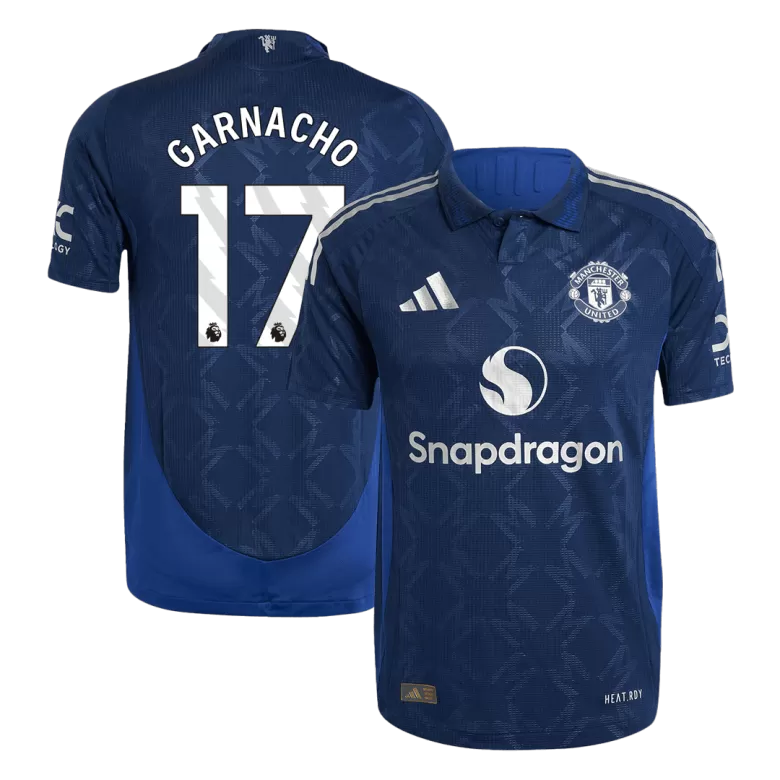 Manchester United GARNACHO #17 Away Soccer Jersey Authentic 2024/25 - gojersey