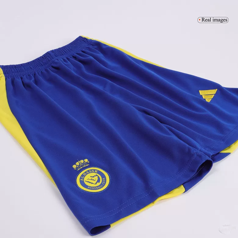 Al Nassr Home Soccer Jersey Kit 2024/25 Kids(Jersey+Shorts) - gojersey