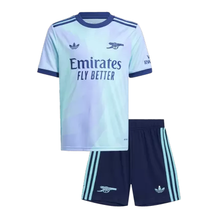 Arsenal Jersey Kit Third Away 2024/25 Kids(Jersey+Shorts) - gojersey