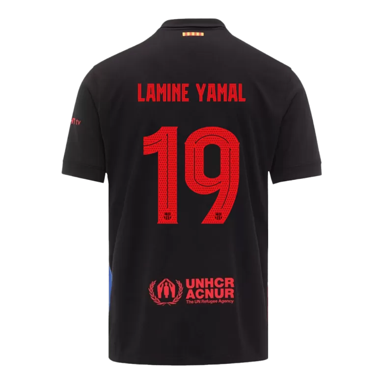 Barcelona LAMINE YAMAL #19 Away Soccer Jersey 2024/25 - UCL Edition - gojersey