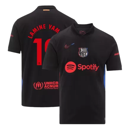 Barcelona LAMINE YAMAL #19 Away Soccer Jersey 2024/25 - gojersey