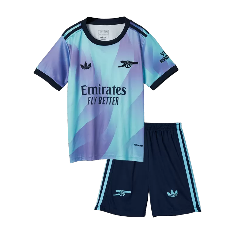 Arsenal Jersey Kit Third Away 2024/25 Kids(Jersey+Shorts) - gojersey