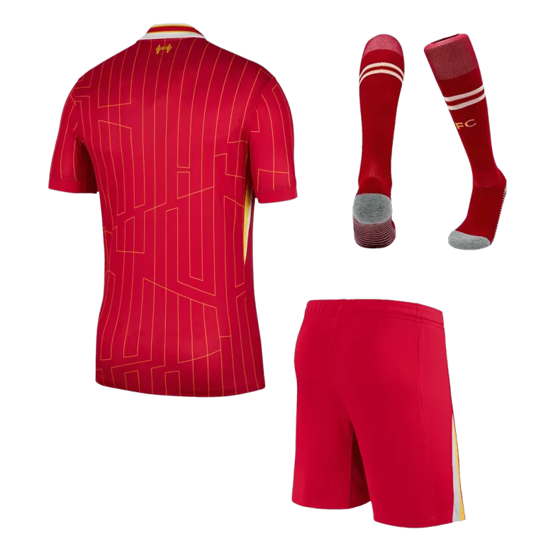 Liverpool Home Soccer Jersey Kit 2024/25 (Jersey+Shorts+Socks) - gojersey