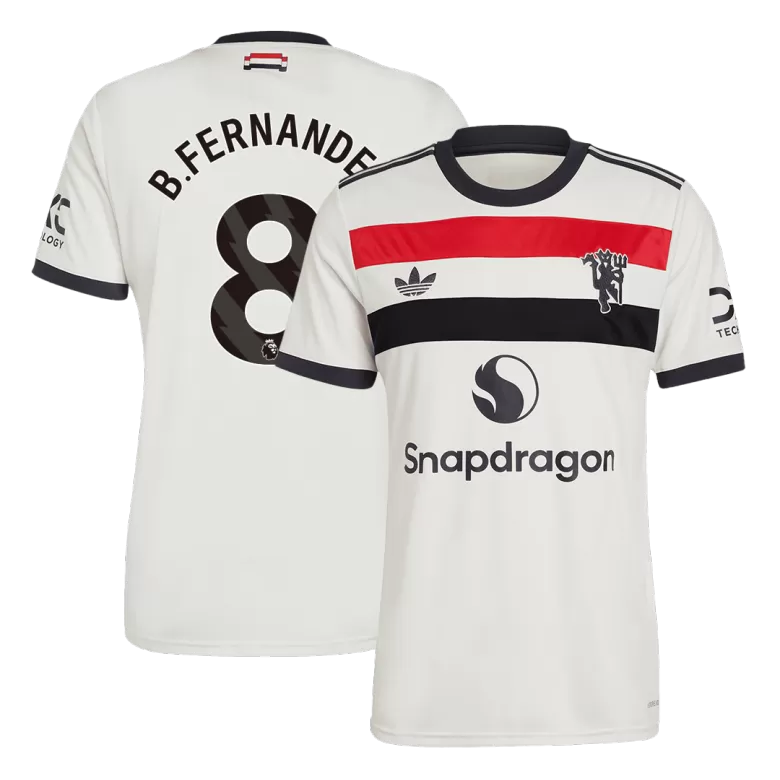 Manchester United B.FERNANDES #8 Third Away Soccer Jersey 2024/25 - gojersey