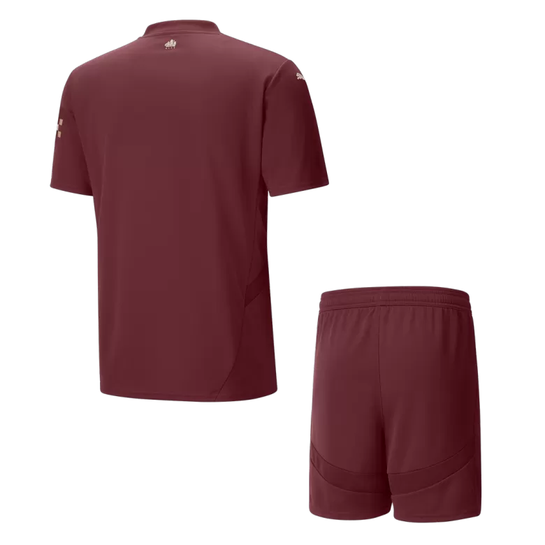 Manchester City Third Away Soccer Jersey Kit 2024/25 (Jersey+Shorts) - gojersey