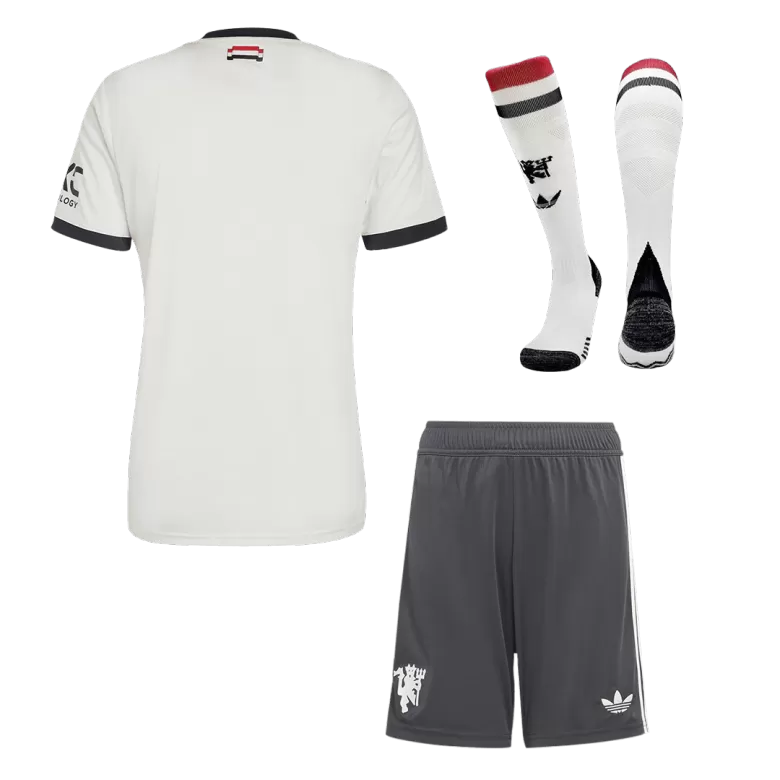 Manchester United Third Away Soccer Jersey Kit 2024/25 (Jersey+Shorts+Socks) - gojersey