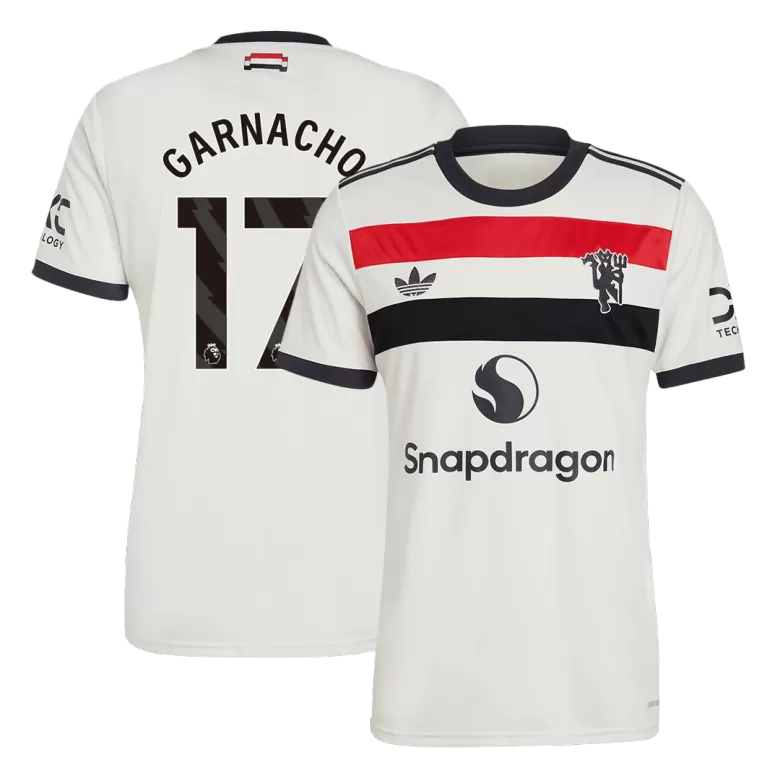 Manchester United GARNACHO #17 Third Away Soccer Jersey 2024/25 - gojersey