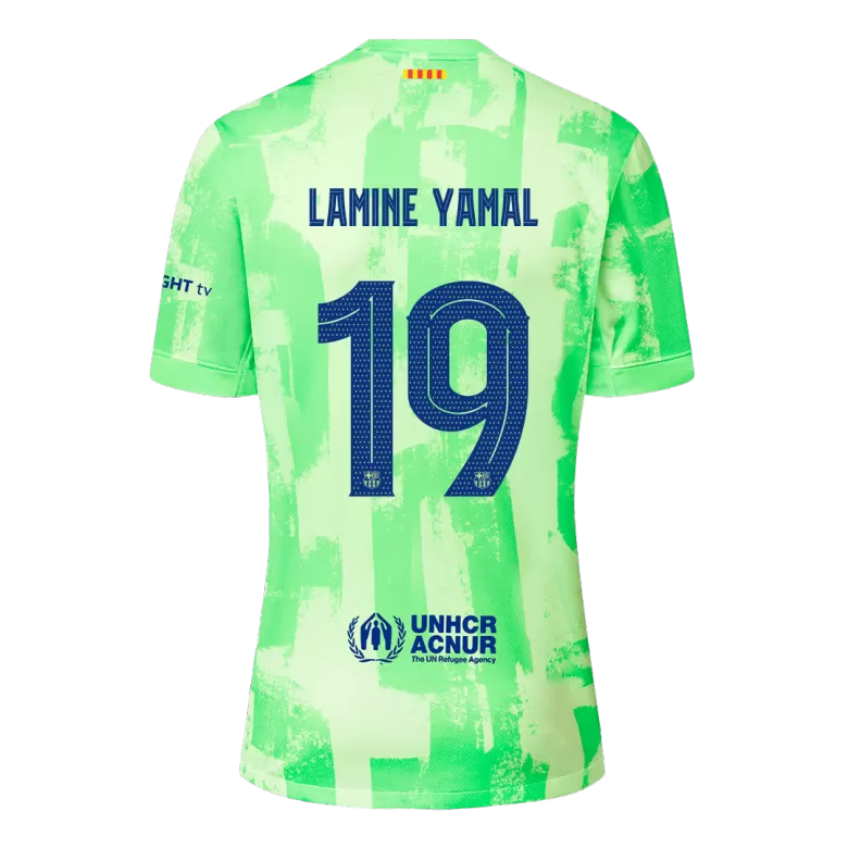 Barcelona LAMINE YAMAL #19 Third Away Jersey 2024/25 - UCL（Spotify Logo Without Text） - gojersey