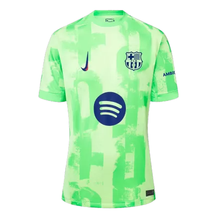 Barcelona Third Away Jersey 2024/25 - Spotify Logo Without Text - gojersey