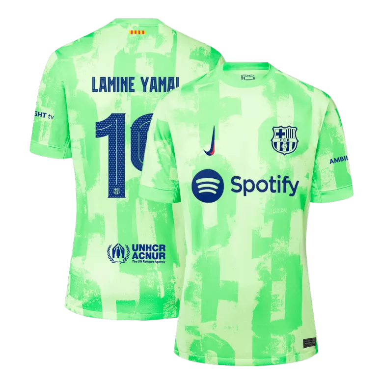 Barcelona LAMINE YAMAL #19 Third Away Jersey 2024/25 - UCL Edition - gojersey