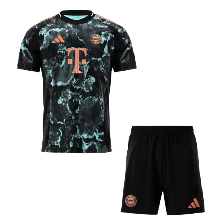 Bayern Munich Away Soccer Jersey Kit 2024/25 (Jersey+Shorts) - gojersey