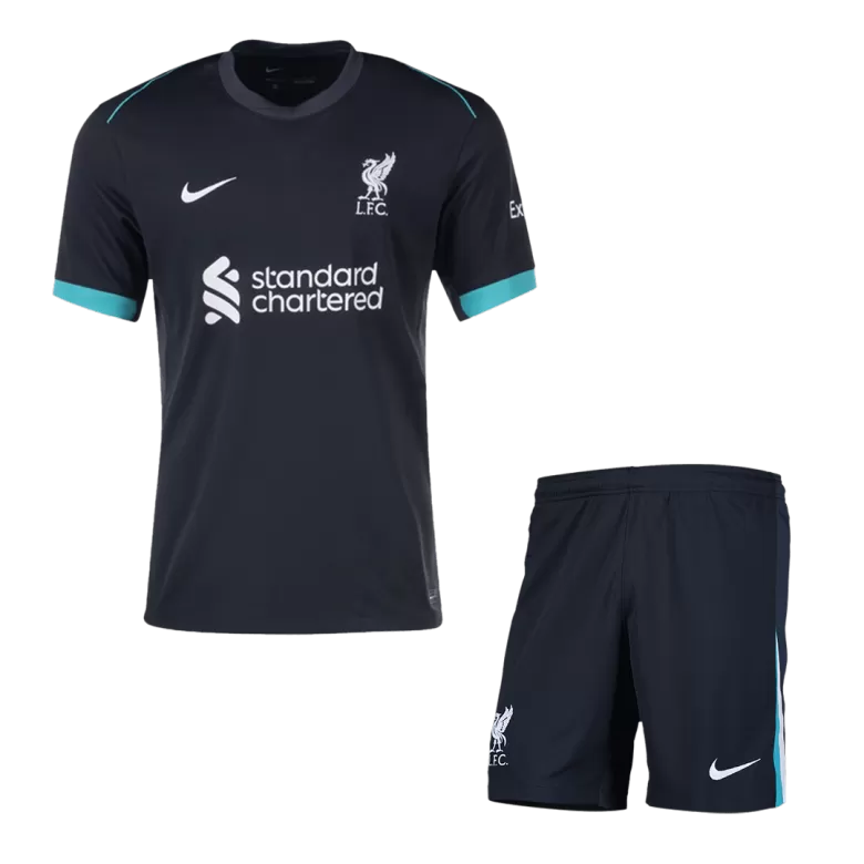 Liverpool Away Soccer Jersey Kit 2024/25 (Jersey+Shorts) - gojersey