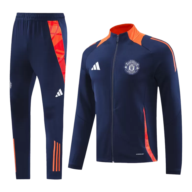 Manchester United Training Kit 2024/25 - Navy (Jacket+Pants) - gojersey