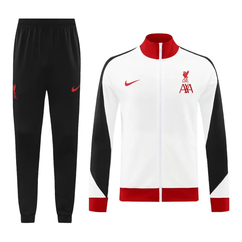 Liverpool Training Kit 2024/25 - White (Jacket+Pants) - gojersey