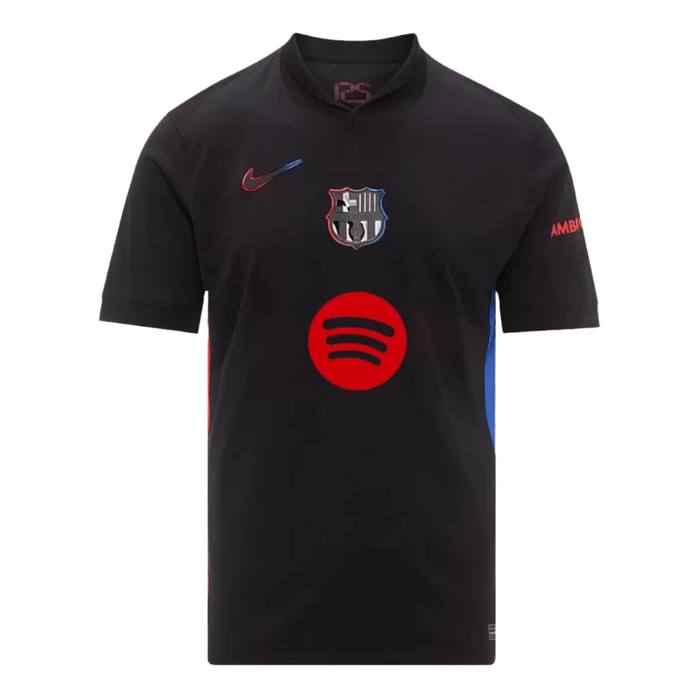 Barcelona F.DE JONG #21 Away Soccer Jersey 2024/25- Spotify Logo Without Text - gojersey