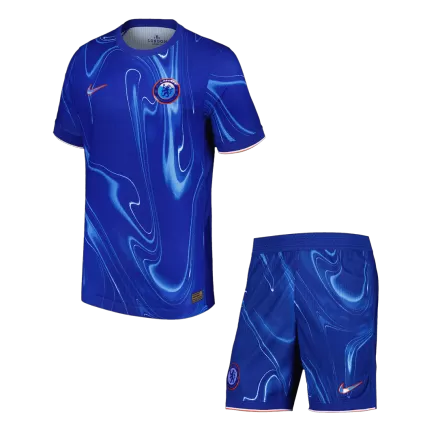 Chelsea Home Soccer Jersey Kit Authentic 2024/25 (Jersey+Shorts) - gojersey