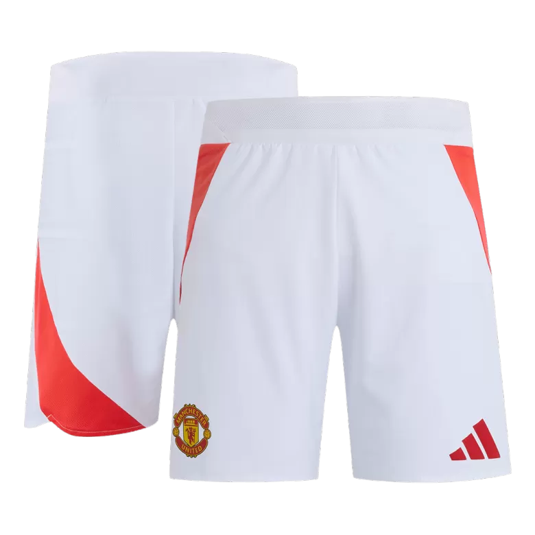 Manchester United Home Soccer Shorts Authentic 2024/25 - gojersey