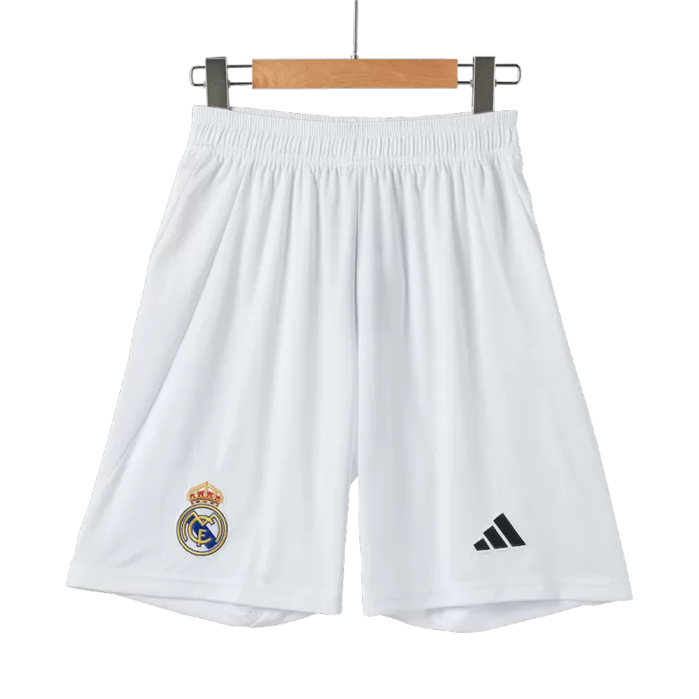 Real Madrid Home Soccer Shorts 2024/25 - gojersey