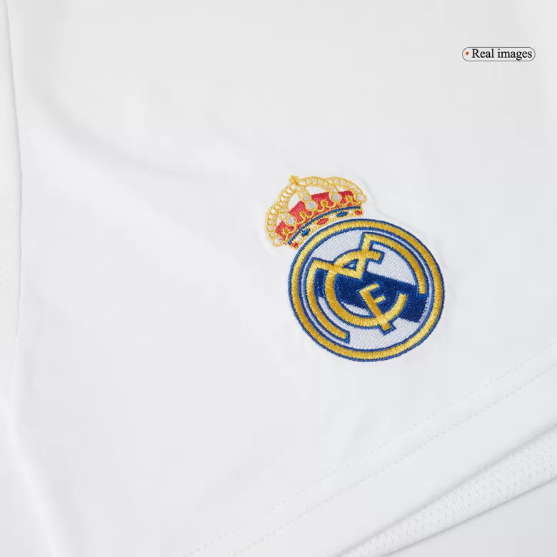 Real Madrid Home Soccer Shorts 2024/25 - gojersey