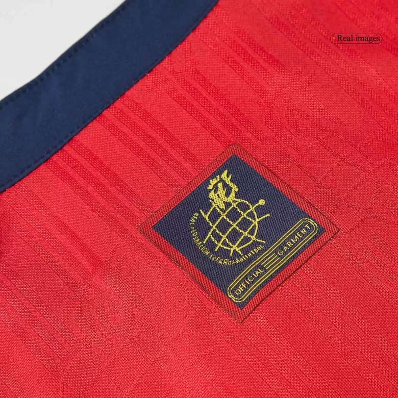 Spain Home Jersey Retro 1996 - gojersey