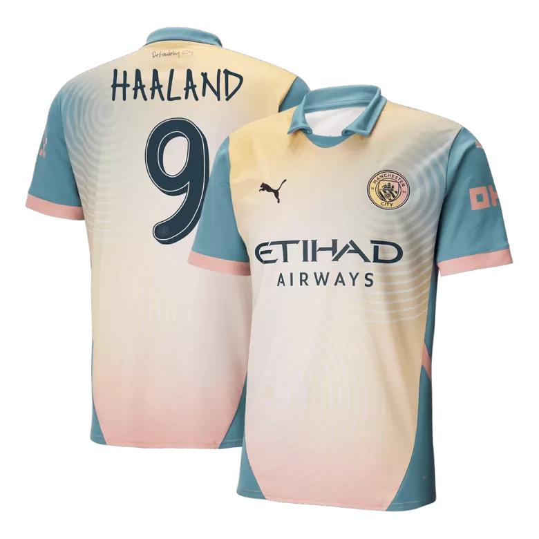 Manchester City HAALAND #9 Fourth Away Soccer Jersey 2024/25 - gojersey