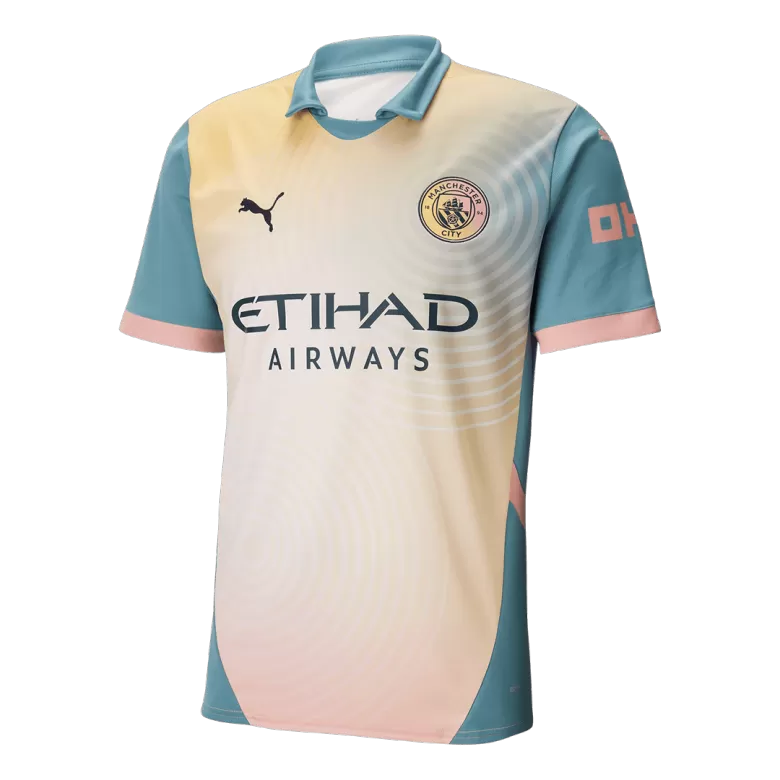 Manchester City RODRIGO #16 Fourth Away Soccer Jersey 2024/25 - UCL Edition - gojersey