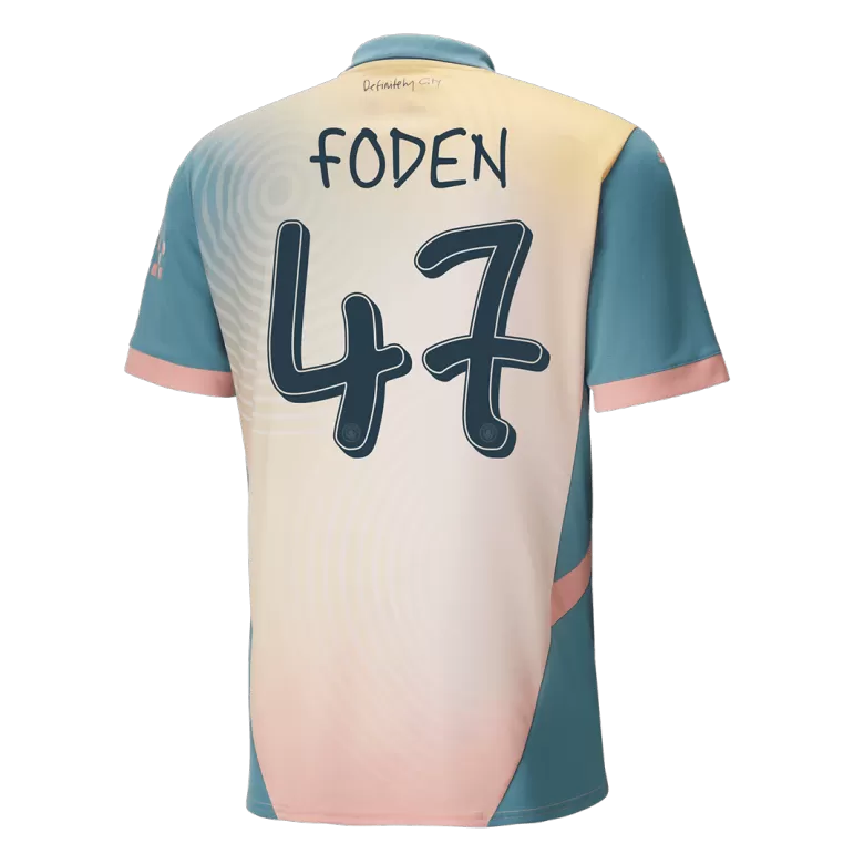 Manchester City FODEN #47 Fourth Away Soccer Jersey 2024/25 - gojersey