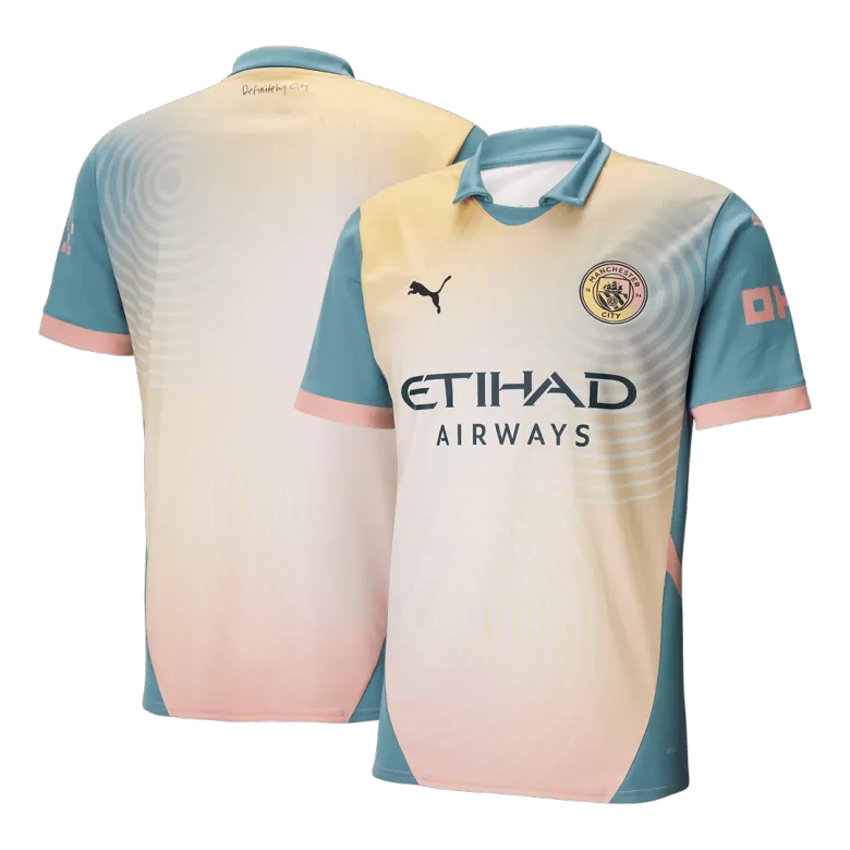 Manchester City Fourth Away Soccer Jersey 2024/25 - gojersey