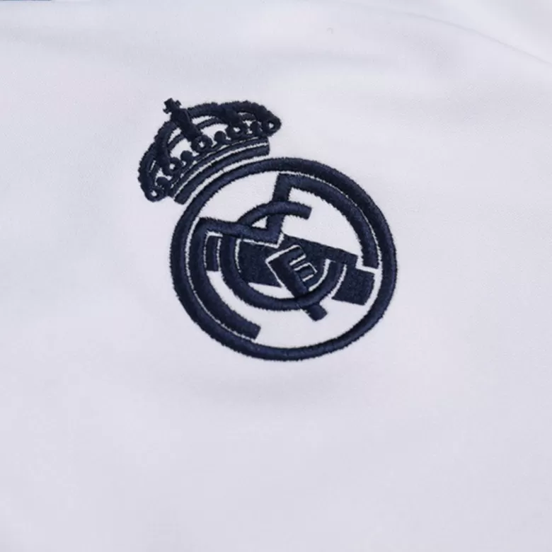 Kid's Real Madrid Zipper Sweatshirt Kit(Top+Pants)  24/25 - gojersey