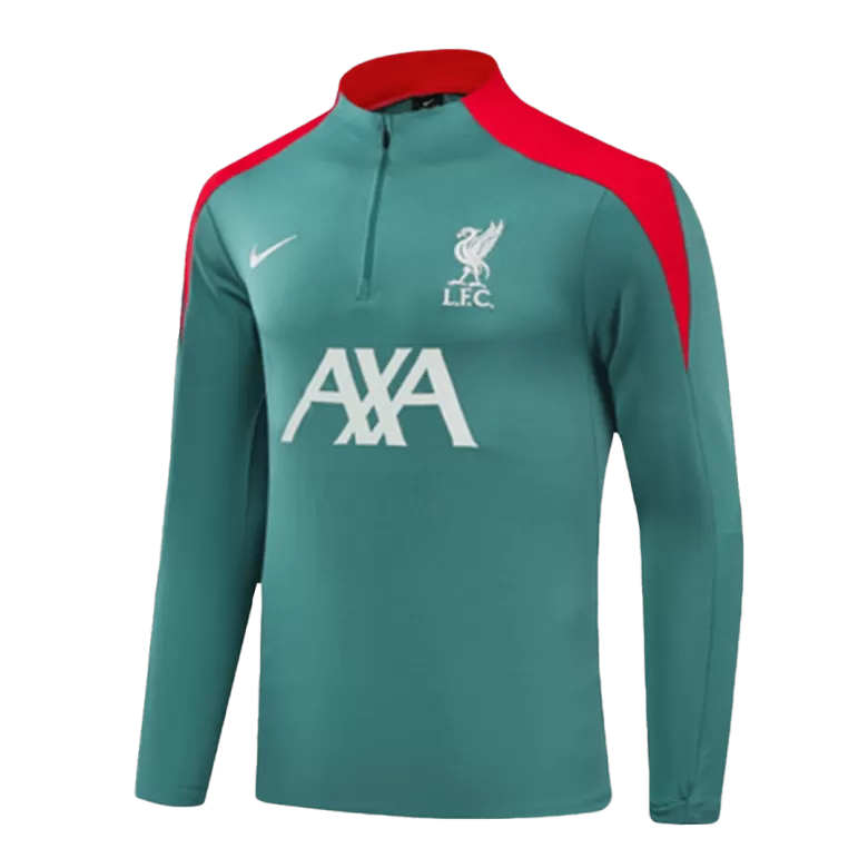 Liverpool Zipper Sweatshirt Kit(Top+Pants) 24/25 - gojersey