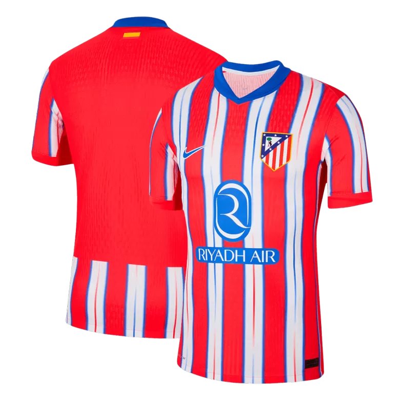 Atletico Madrid Home Soccer Jersey Authentic 2024/25 - gojersey