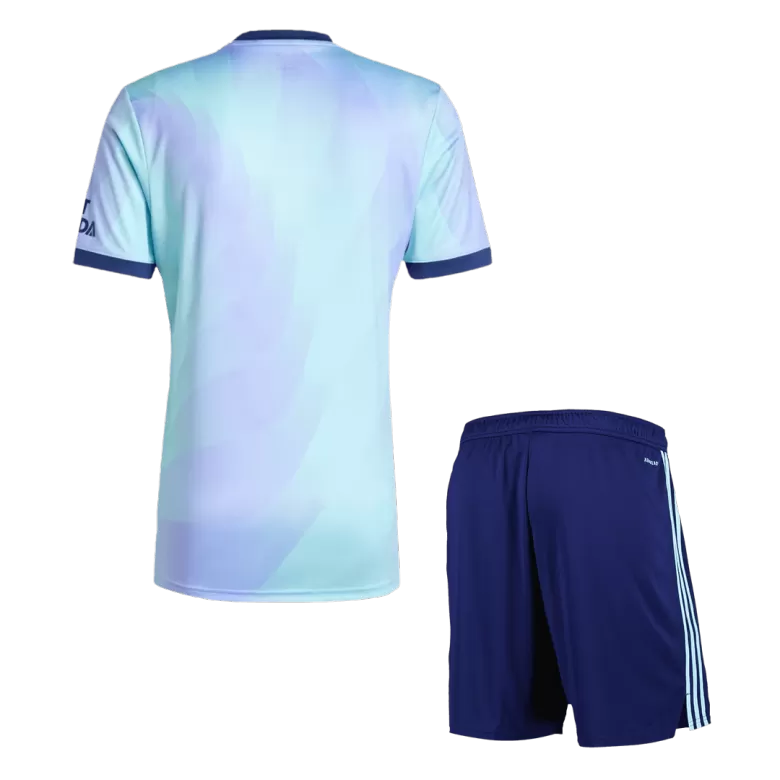 Arsenal Third Away Soccer Jersey Kit 2024/25 (Jersey+Shorts) - gojersey