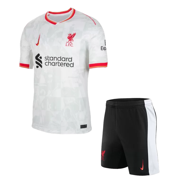 Liverpool Third Away Soccer Jersey Kit 2024/25 (Jersey+Shorts) - gojersey