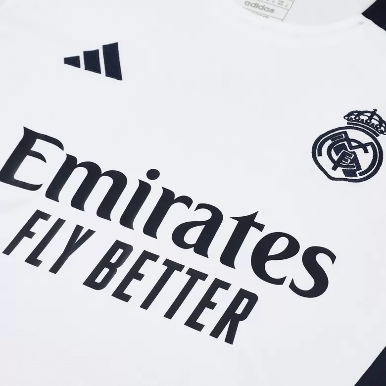 Real Madrid Pre-Match Training Soccer Jersey 2024/25 - White - gojersey