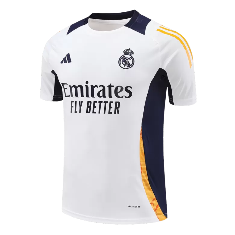 Real Madrid Pre-Match Training Soccer Jersey 2024/25 - White - gojersey