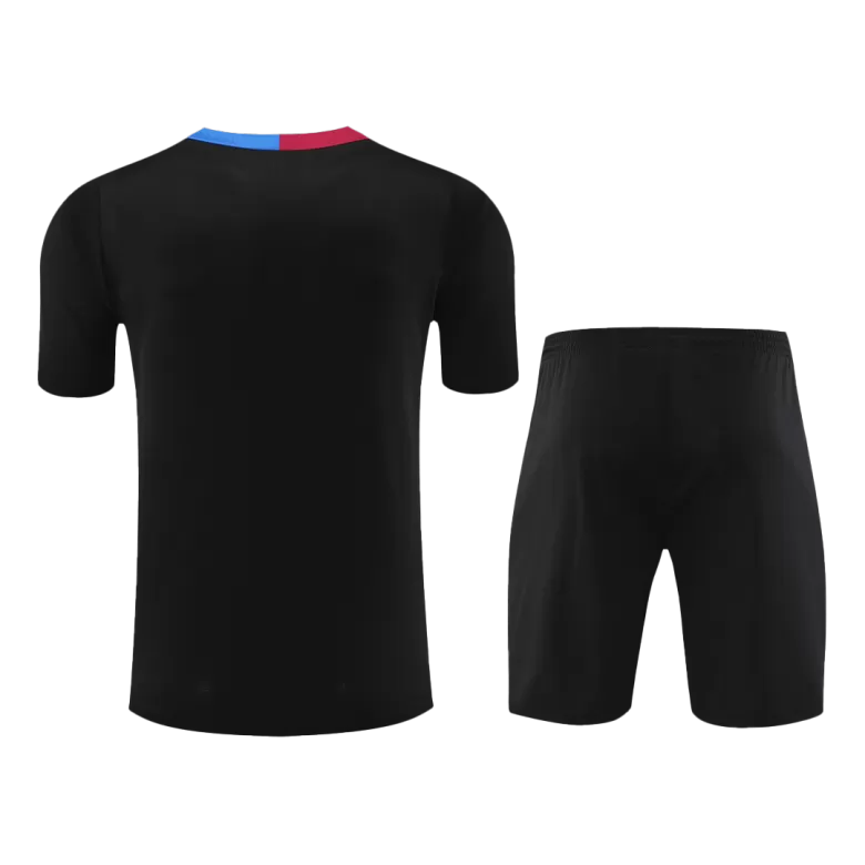 Barcelona Pre-Match Training Soccer Jersey Kit 2024/25 (Jersey+Shorts) - gojersey