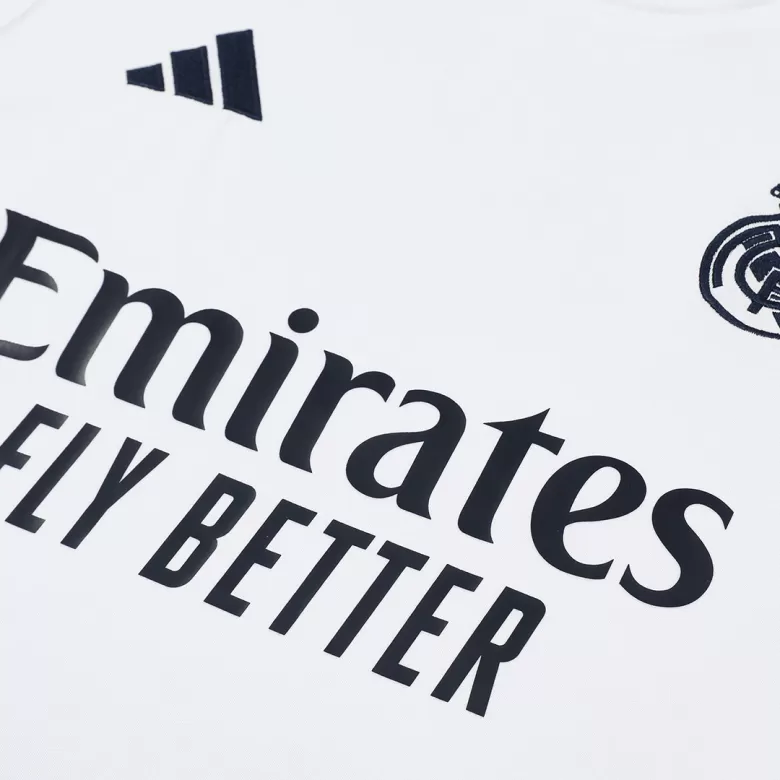 Real Madrid Pre-Match Soccer Jersey Kit 2024/25 (Jersey+Shorts) - gojersey