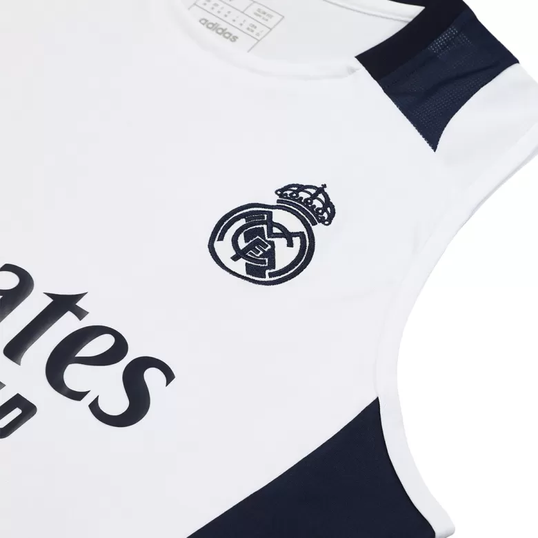 Real Madrid Pre-Match Sleeveless Soccer Jersey 2024/25 - gojersey