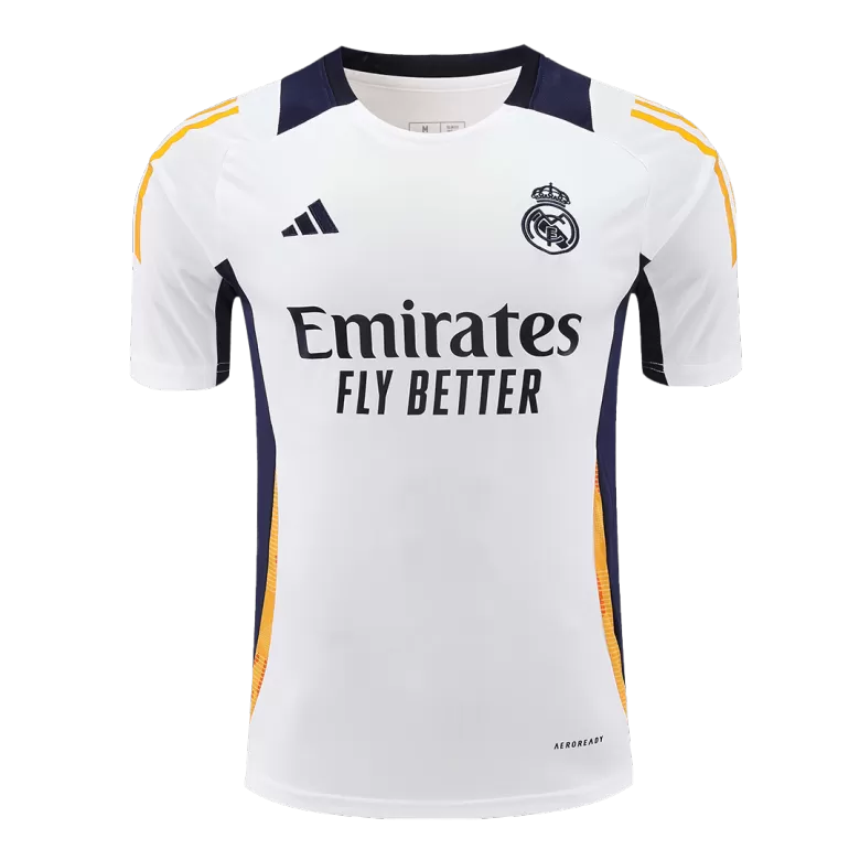 Real Madrid Pre-Match Training Soccer Jersey 2024/25 - White - gojersey