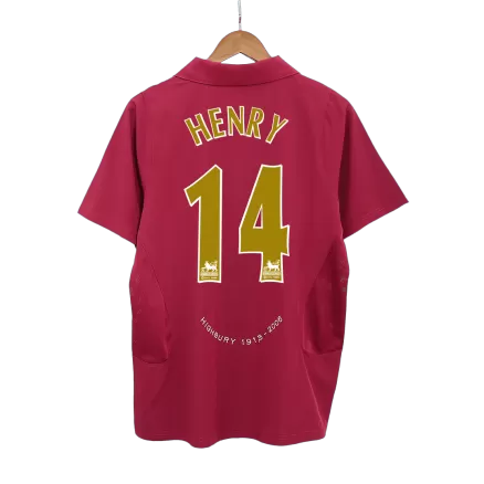 Arsenal HENRY #14 Home Soccer Jersey Retro 2005/06 - gojersey