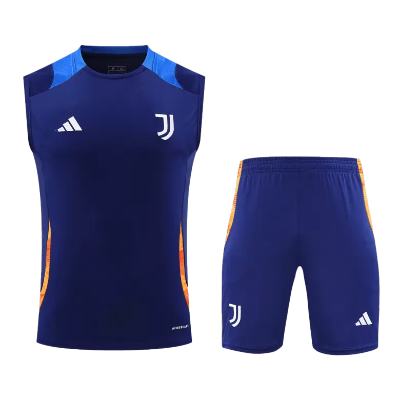 Juventus Pre-Match Training Soccer Jersey Kit 2024/25 (Jersey+Shorts) - gojersey