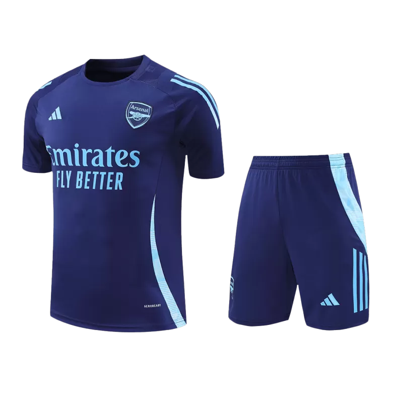 Arsenal Pre-Match Soccer Jersey Kit 2024/25 (Jersey+Shorts) - gojersey